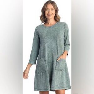 Jess & Jane 100% Cotton Washed Tunic Dress Size 2X